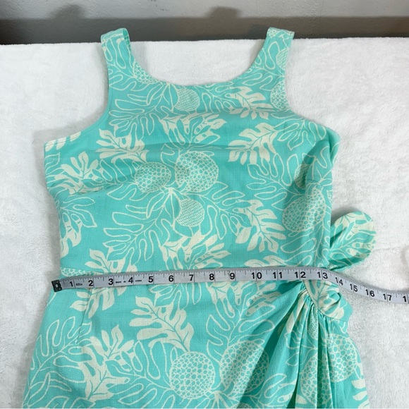 Patagonia Pataloha Dress Womens Sz 4 Organic Cotton True Wrap Smocked Sundress - Picture 10 of 12